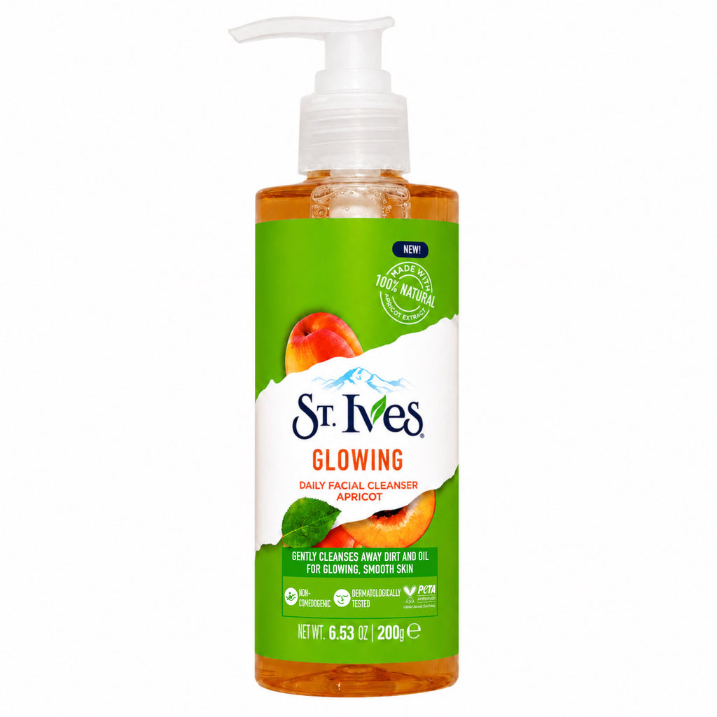 St.Ives - Glowing Apricot Facial Cleanser - 6.53 Oz / 200G