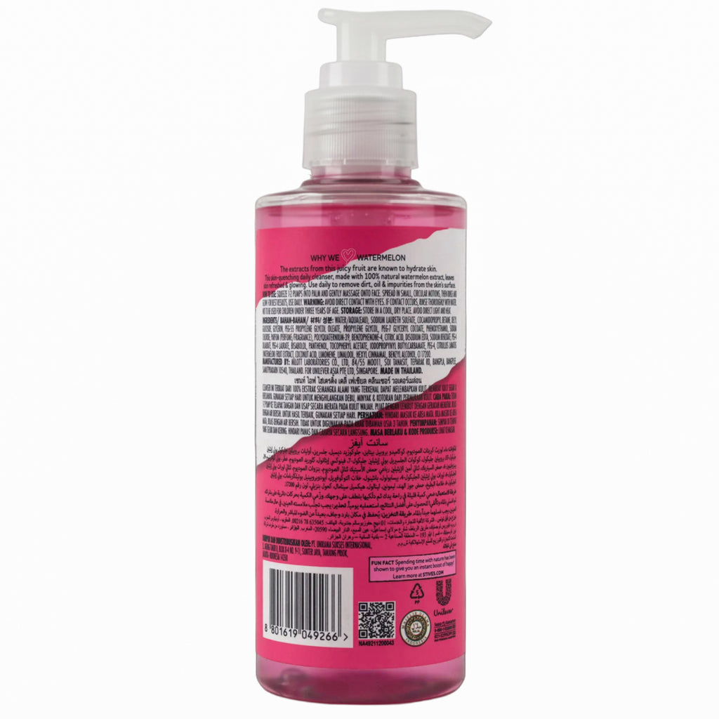 St.Ives - Hydrating Watermelon Facial Cleanser - 6.53 Oz / 200G