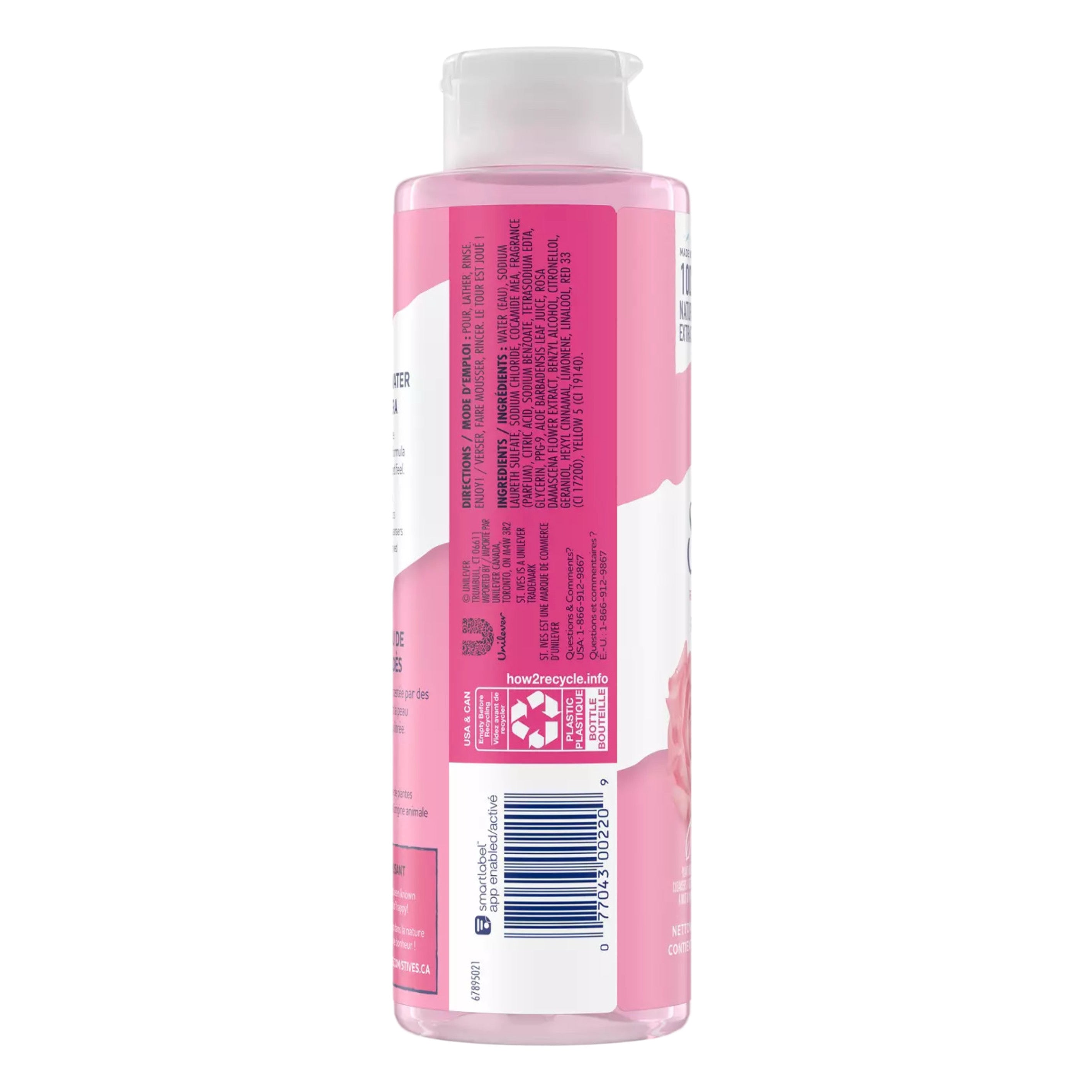 St.Ives - Rose Water & Aloe Vera Body Wash - 450Ml