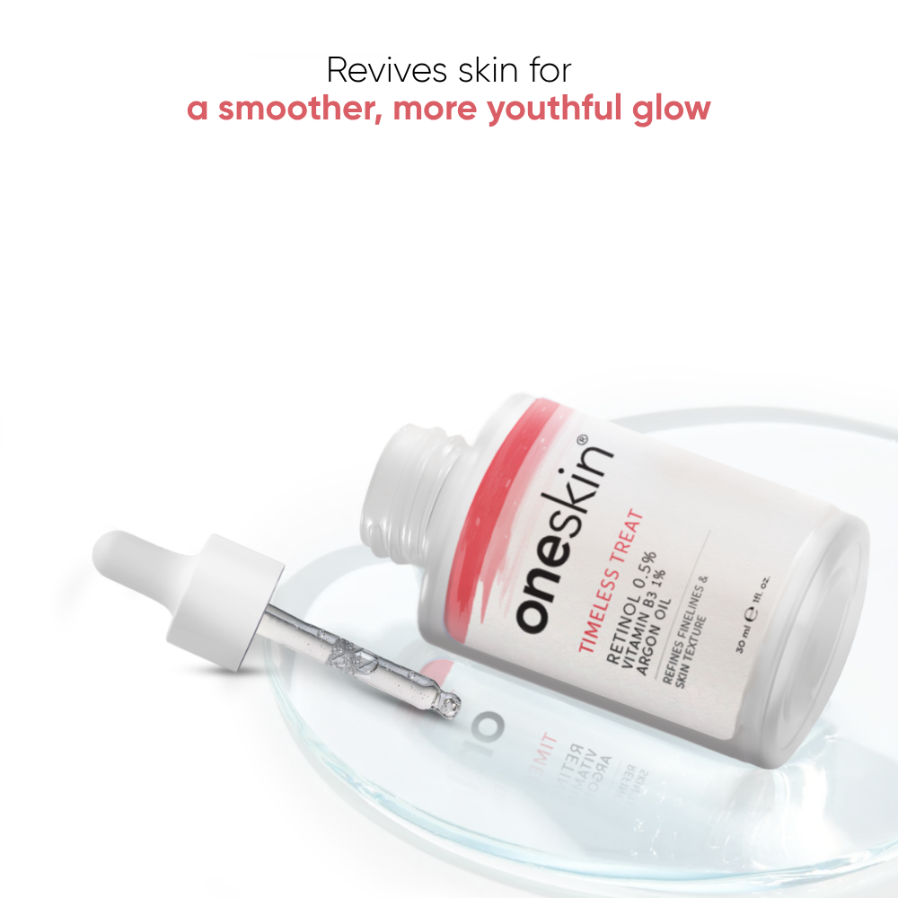 Oneskin - Timeless Treat - Retinol 0.5%, Vitamin B3 2%, Argan Oil - 30ml