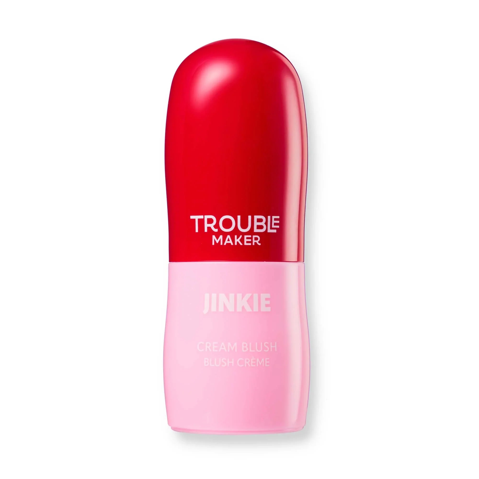 Trouble Maker - Jinkie Stick Cream Blush - Cheer Up Hot Pink