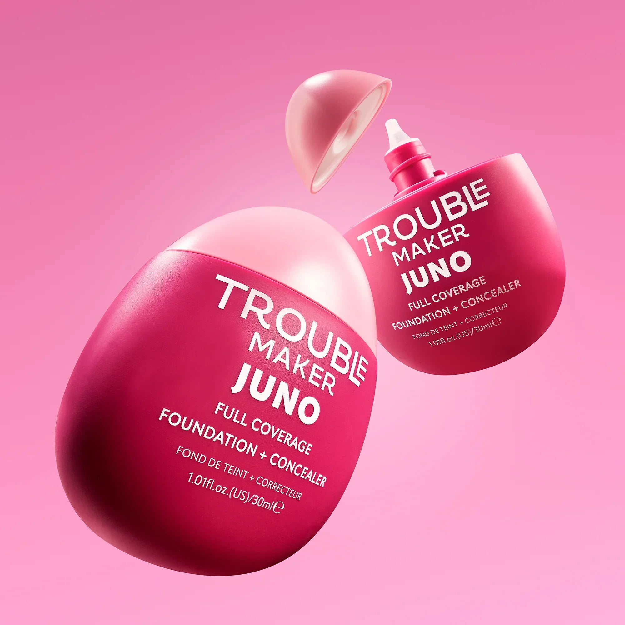 Trouble Maker - Juno Full Coverage Matte Foundation - Moon Walker