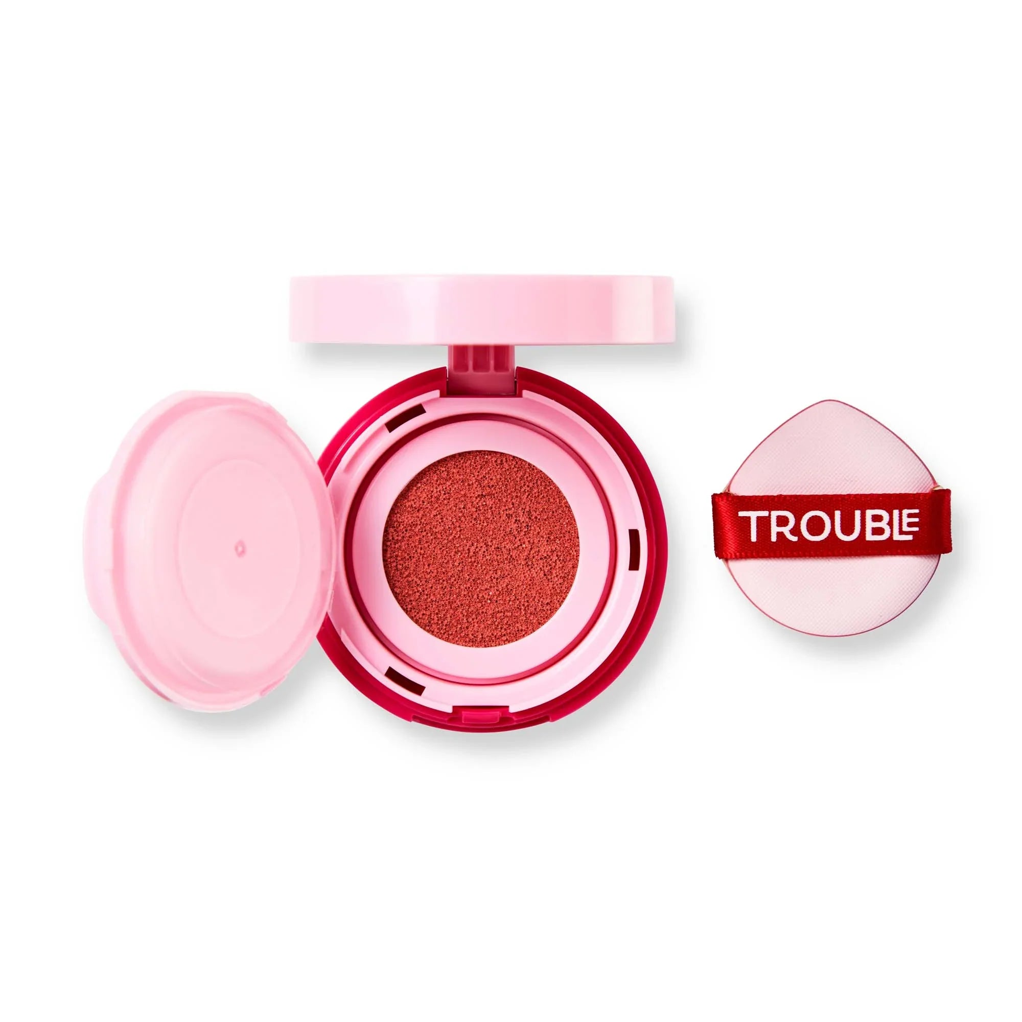 Trouble Maker - Press Play Blush Cushion - On Repeat Rosie Pink