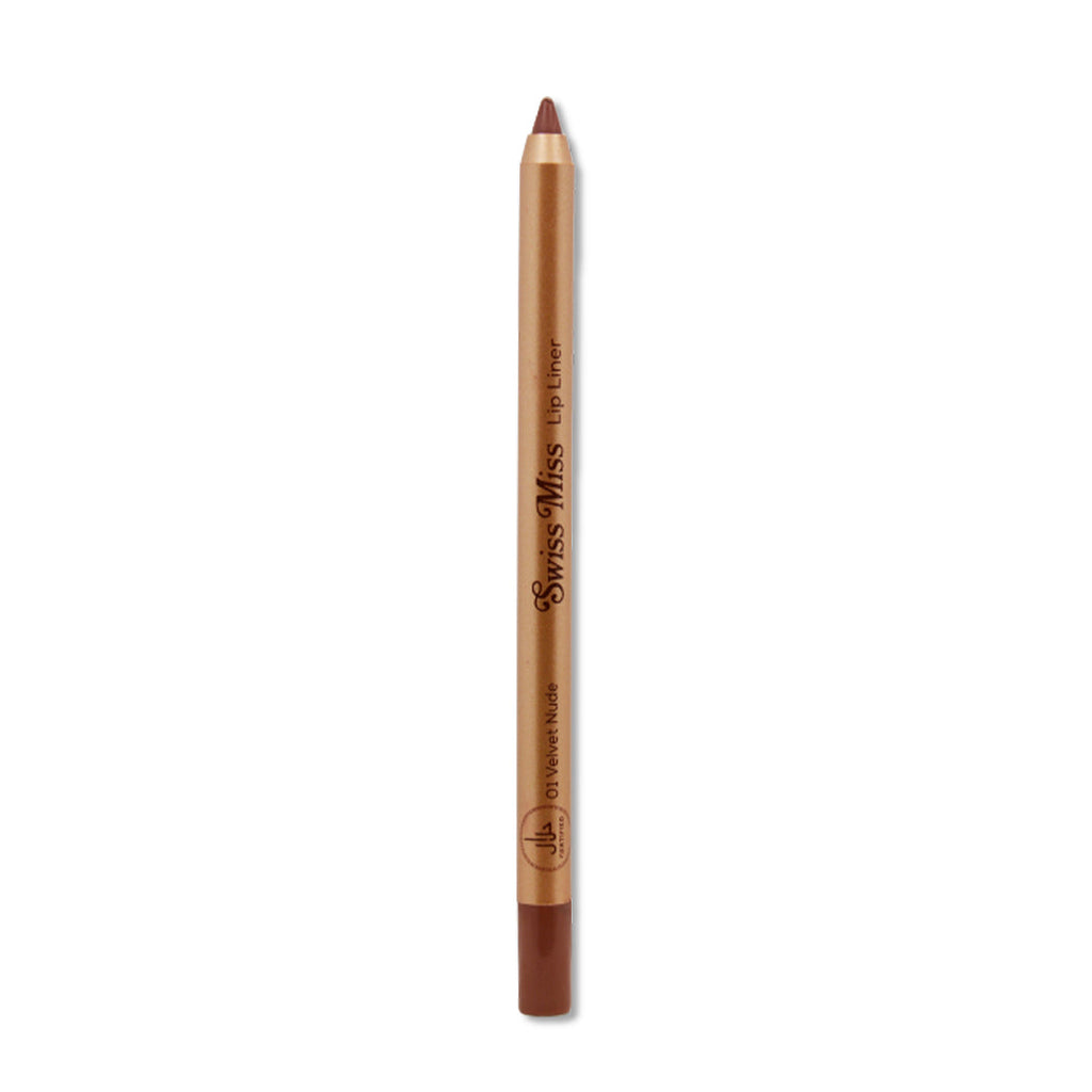 Swiss Miss Lip Liner Velvet Nude shade swatch