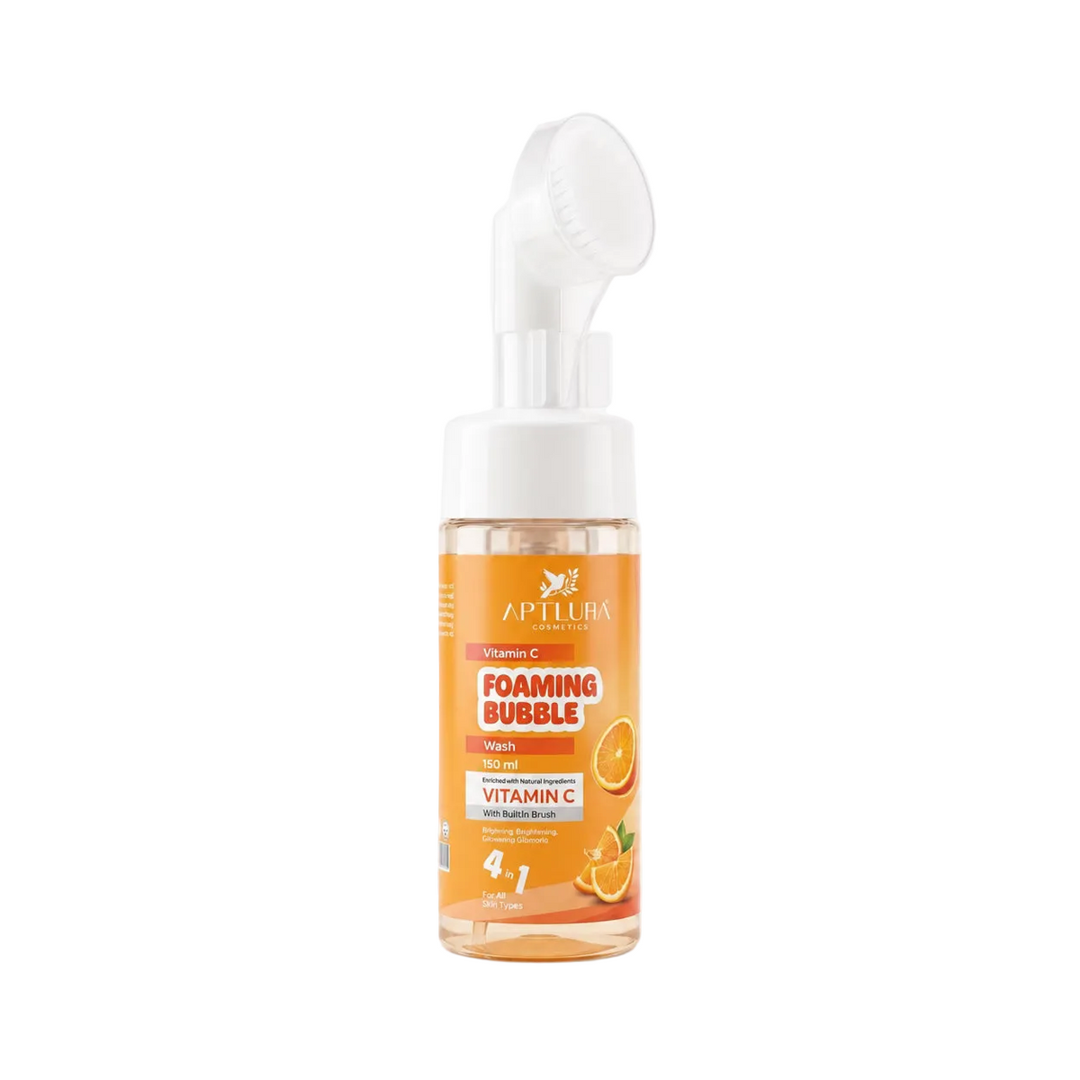 Aptlura Vitamin C Foaming Bubble Face Wash – 150 ml