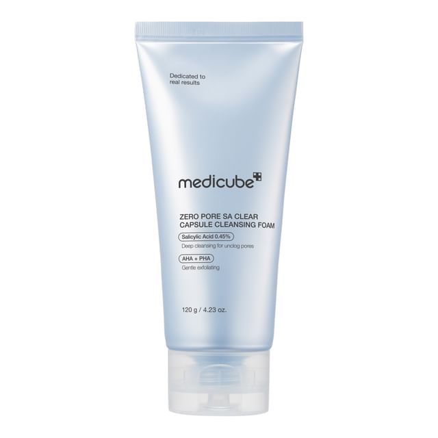 Medicube -  Zero Pore SA Clearing Capsule Cleansing Foam 120G