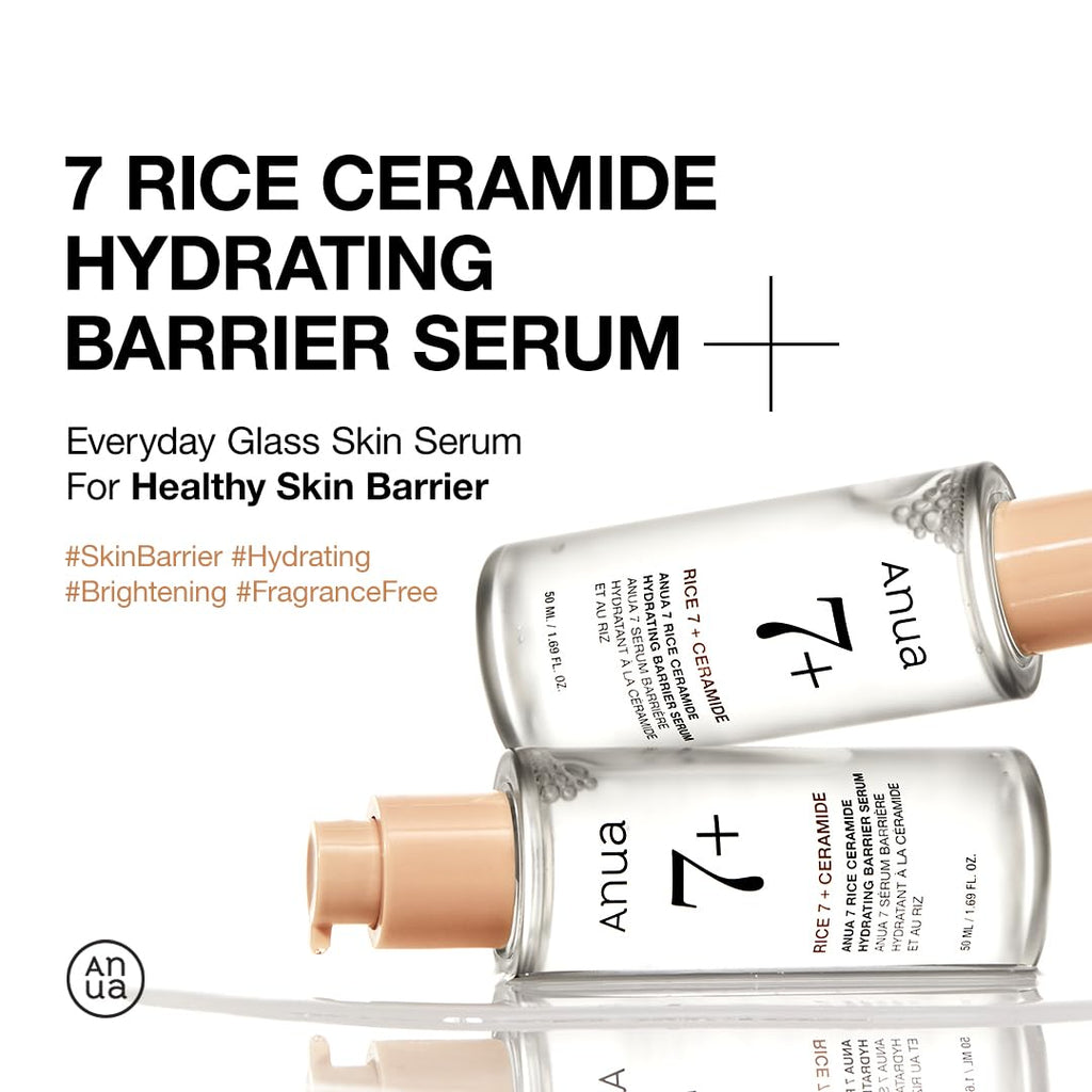 Anua - Rice 7 + Ceramide Hyderating Barrier Serum - 50ml