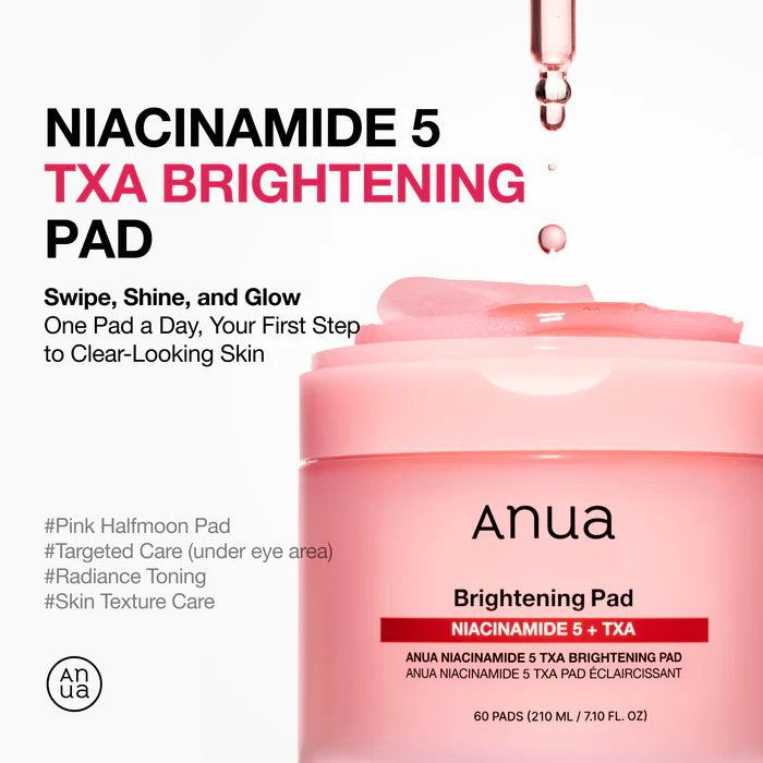 Anua - Niacinamide 5 TXA Brightening 60 Pads
