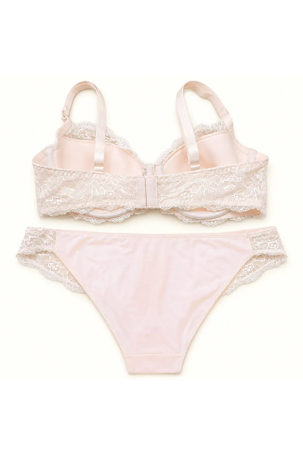 BLS - Blush Floral Lace Bikini Panty - Pink