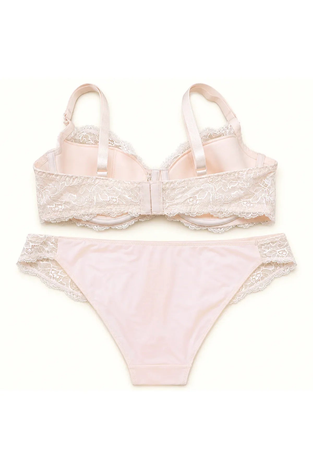 BLS - Blush Floral Lace Bikini Panty - Pink