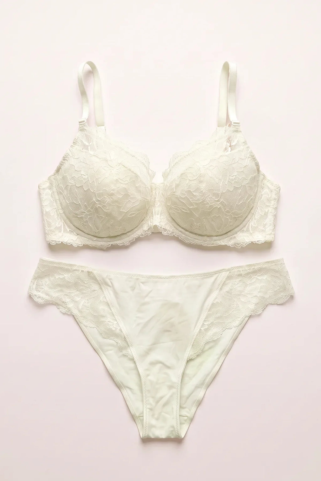 BLS - Shine Floral Lace Bikini Panty - Green