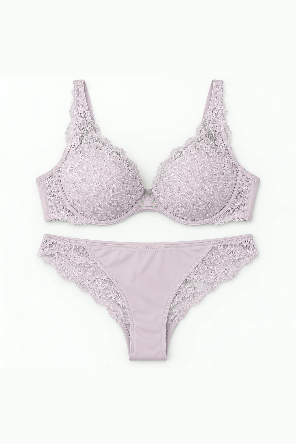 BLS - Star Floral Lace Bikini Panty - Purple