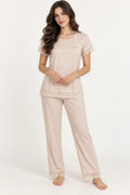 BLS - Swan Pajama Set - Apricot