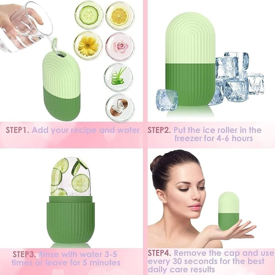 Luxe Basics - Silicon Ice Cube Face Roller
