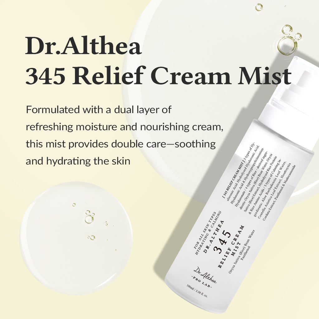 Dr Althea - 345 Relief Cream Mist - 60ml