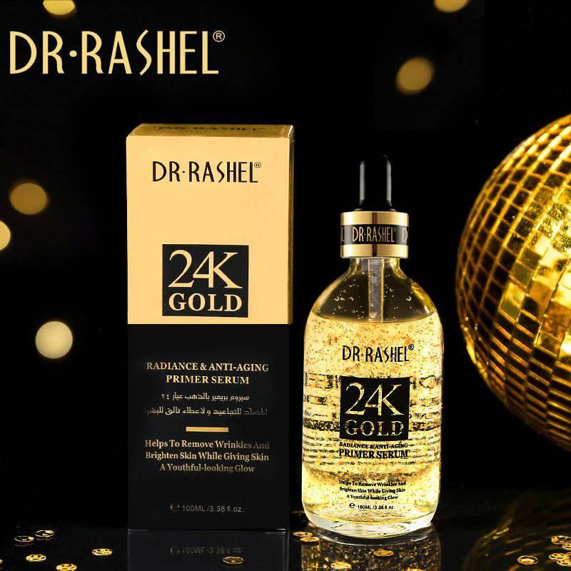   Dr.Rashel 24K Gold Radiance & Anti Aging Primer Serum - 100ml