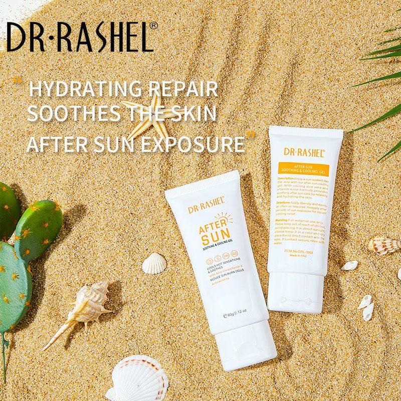   Dr.Rashel After Sun Soothing and Cooling Gel Enriched with Aloe Vera and Vitamin E 60g