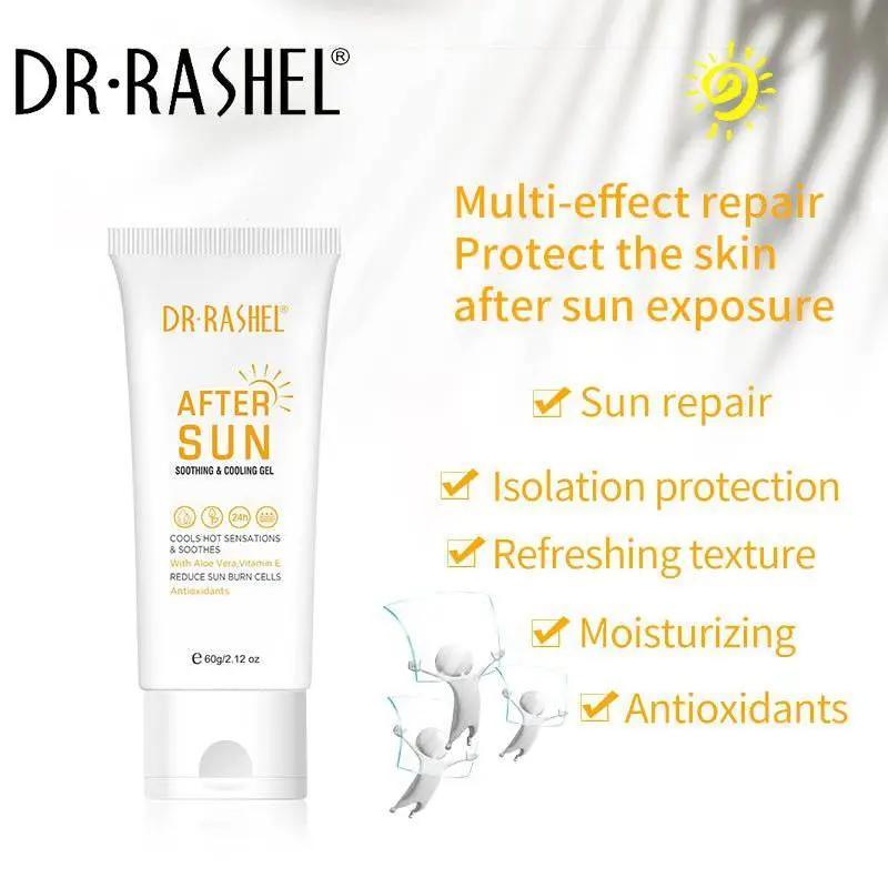   Dr.Rashel After Sun Soothing and Cooling Gel Enriched with Aloe Vera and Vitamin E 60g