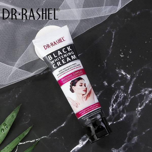   Dr.Rashel Black Whitening Cream with Collagen for Body and Private Parts for Girls & Women - 100ml