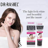   Dr.Rashel Black Whitening Cream with Collagen for Body and Private Parts for Girls & Women - 100ml