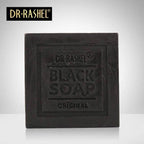   Dr.Rashel Collagen Charcoal Black Soap Deep Cleansing Facial Soap Tighten Pores, Acne & Oil Control - 100g