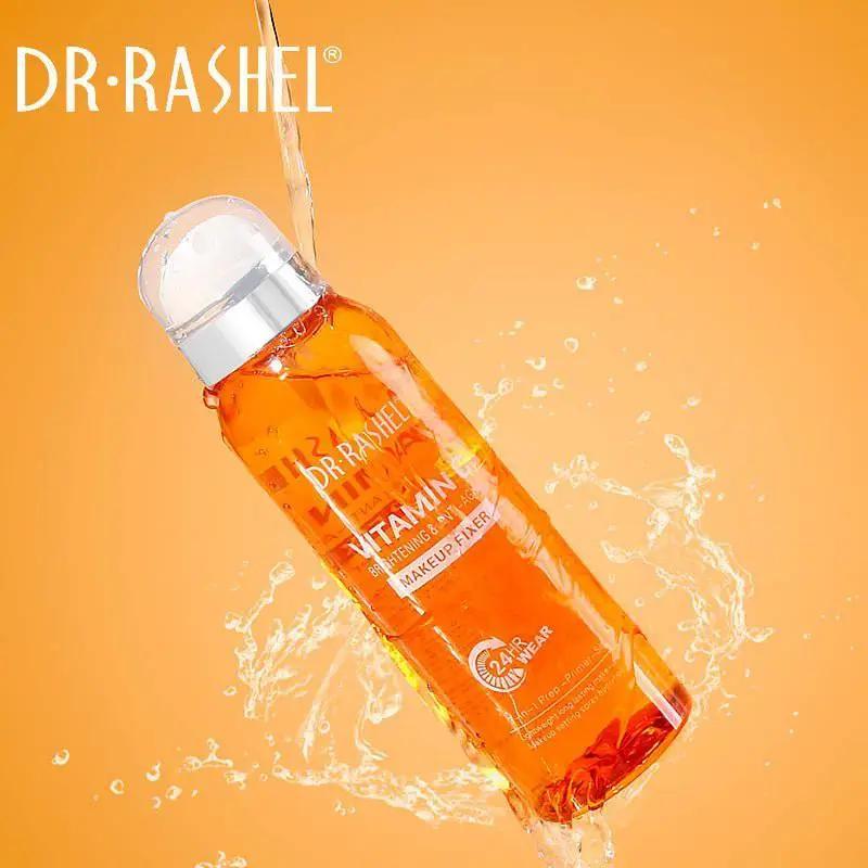   Dr.Rashel Vitamin C Brightening & Anti Aging Make up Fixer 3 in 1 Prep Primer Set - 160ml