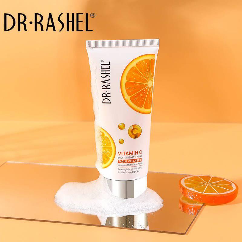   Dr.Rashel Vitamin C Brightening Facial Cleanser with Hyaluronic Acid - 80ml