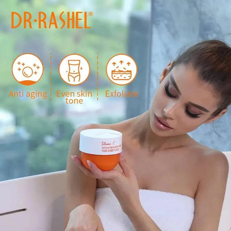   Dr. Rashel Vitamin C Exfoliating & Brightening Face & Body Scrub