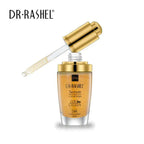   DR.RASHEL 24K Real Gold Atoms Ampoule Collagen Makeup Primer Anti Wrinkle Hyaluronic Acid Face Whitening Serum