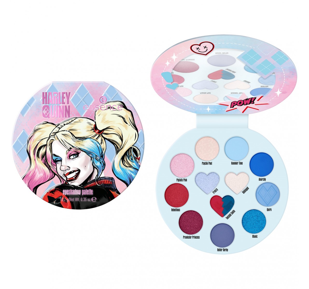 Essence - Harley Quinn Eyes shadow Palette 02 Mad Love