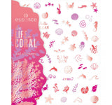 Essence - Life In Coral Nail Stickers 01