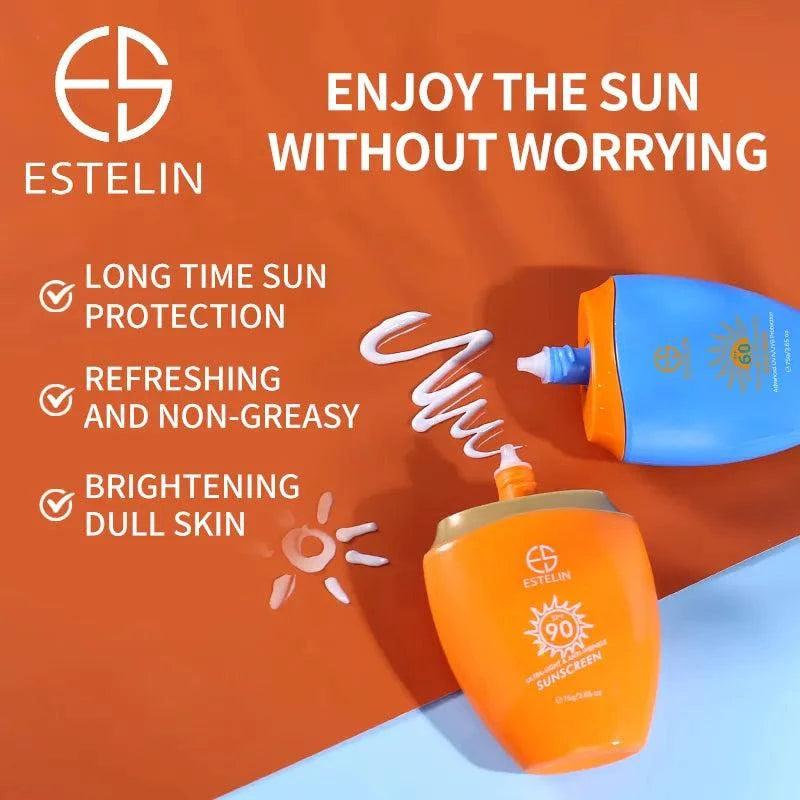   ESTELIN Ultra-light & moisturizing sunscreen SPF 90 PA+++ 75G