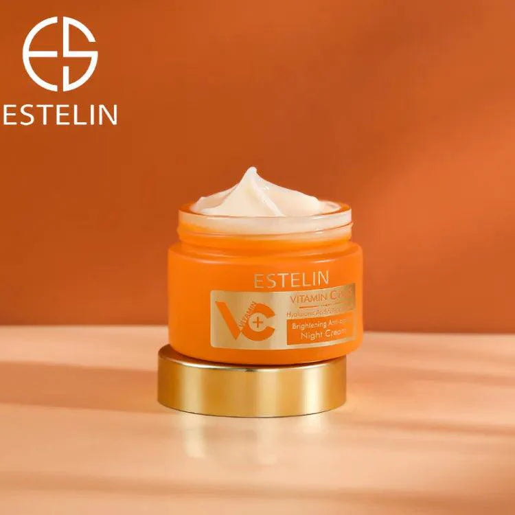 Estelin - Vitamin C Plus Brightening  & Anti-Aging Night Cream - 50g