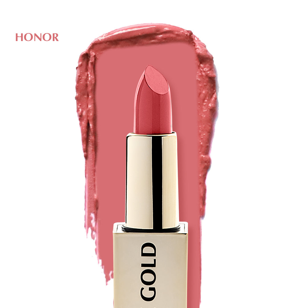 BBA By Suleman - 24K Gold & Roses V.02 Lustre Lipstick - Honor 4g