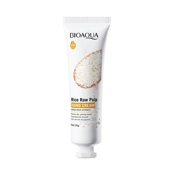 Bioaqua - Rice Raw Pulp Moisturizing Hand Cream 30G