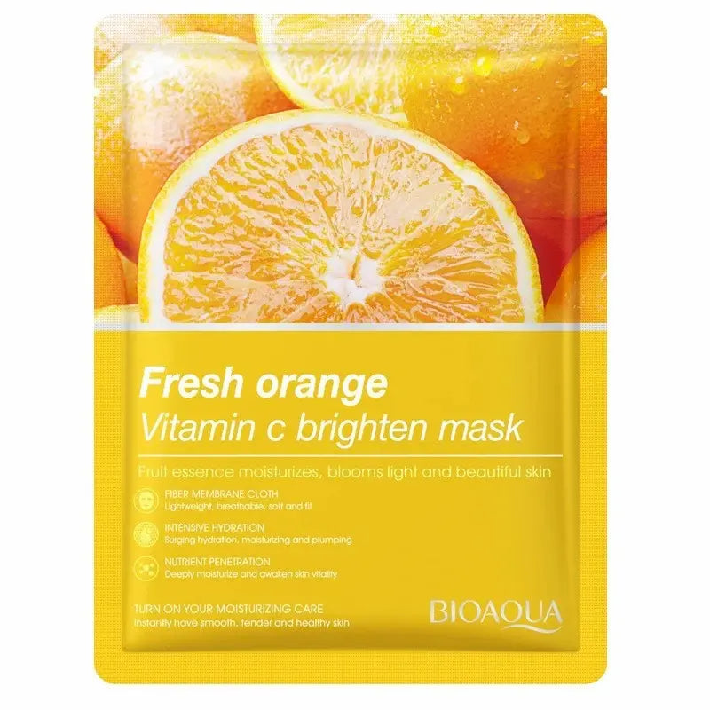 Bioaqua - Freshen Orange Vitamin C Brighten Facial Mask 1pc