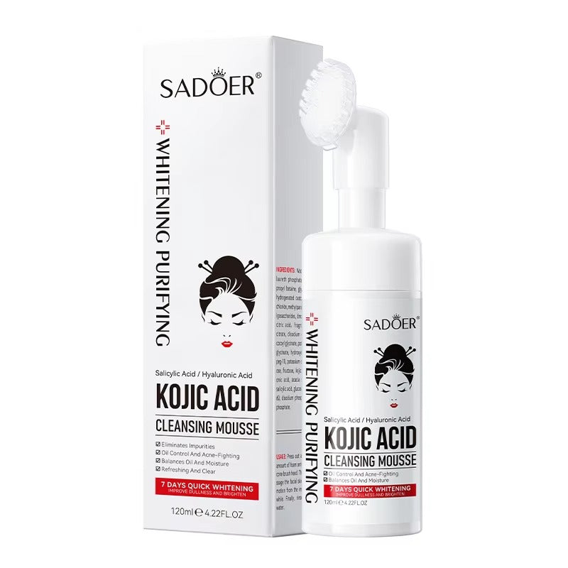 Sadoer - Kojic Acid Cleansing Mousse 120Ml