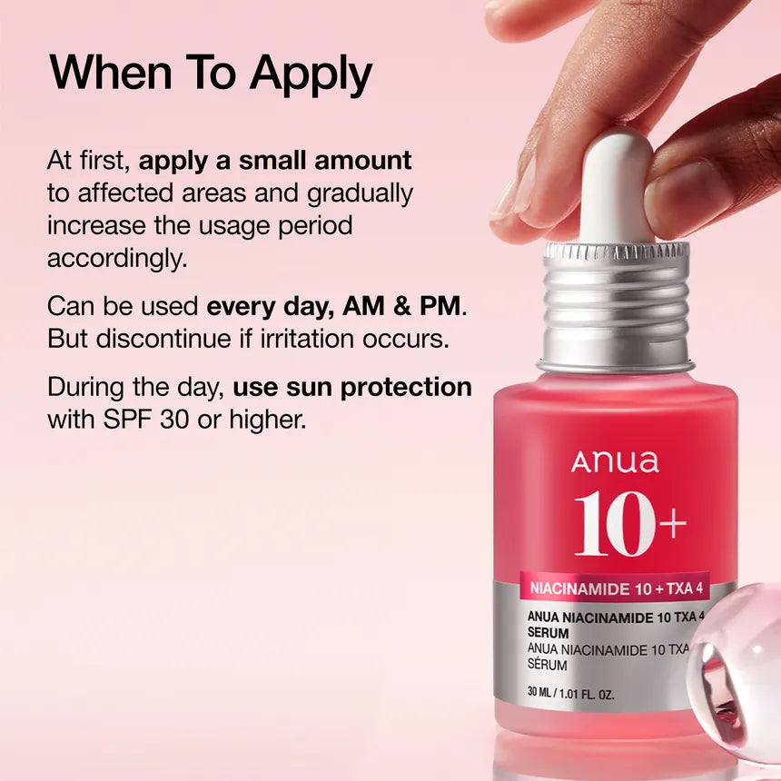 Anua - Niacinamide 10% + TXA 4% Serum 30Ml