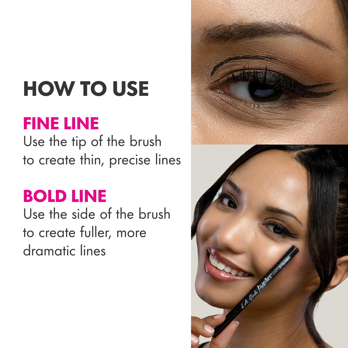 LA Girl - Line Art Matte Eyeliner