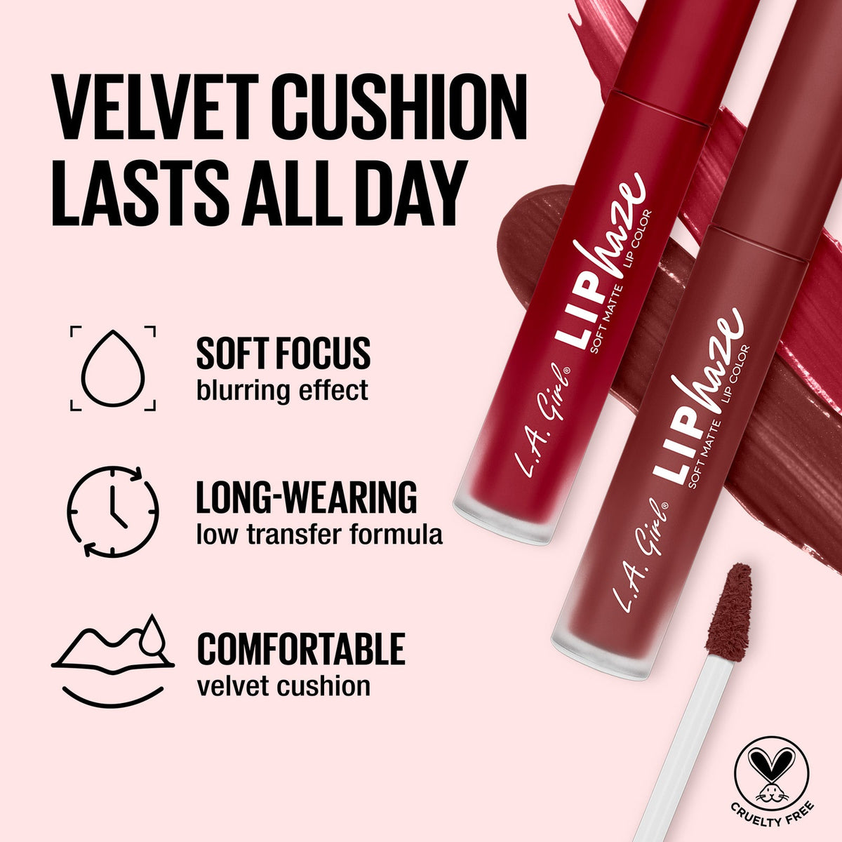 LA Girl - Lip Haze Blurring Soft Matte Lip Color