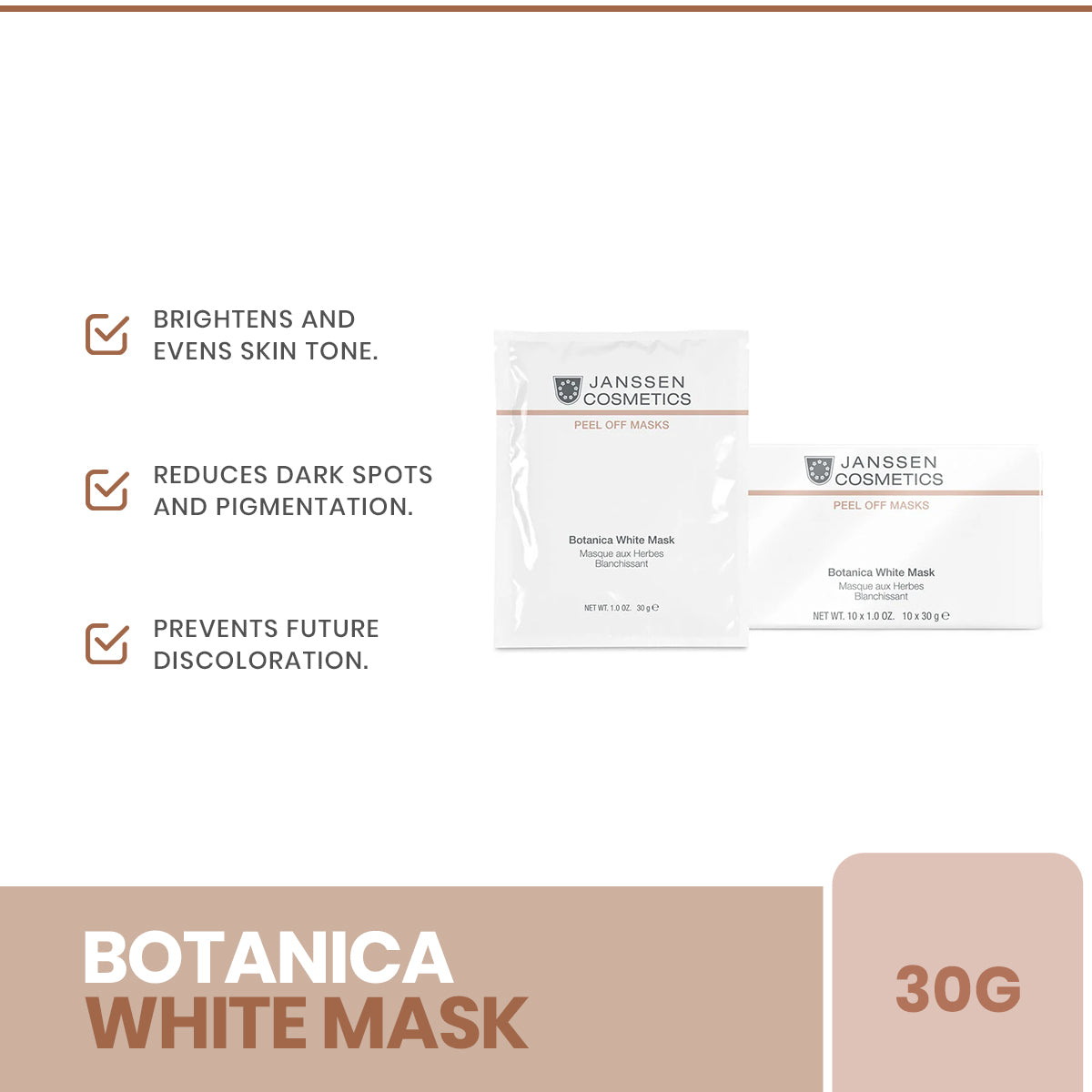 Janssen -Botanica White Mask 30 g