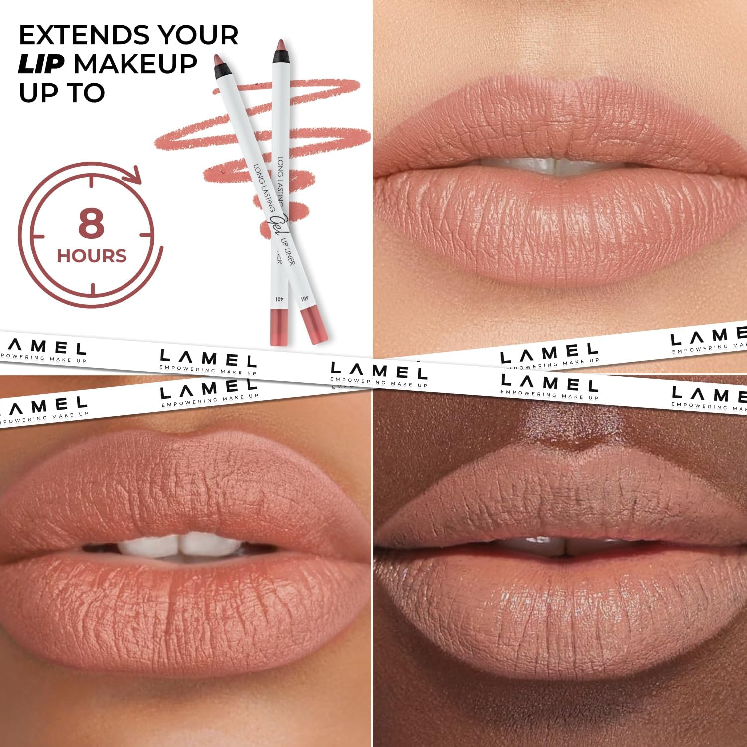 Lamel - Long lasting Gel Lip Liner 401 1,7g