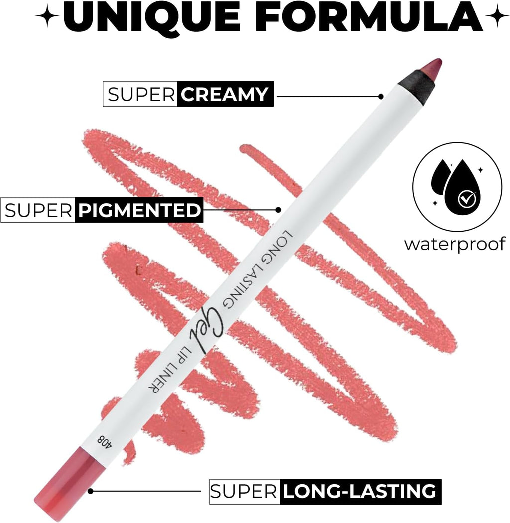Lamel - Long lasting Gel Lip Liner 408 1,7g
