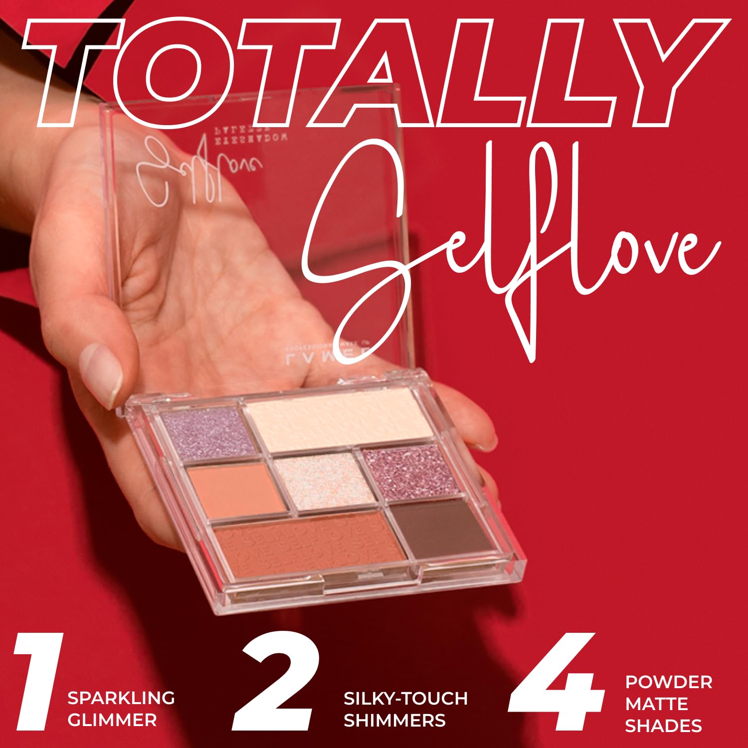 Lamel - SELFLOVE Eyeshadow Palette 401 8,5g