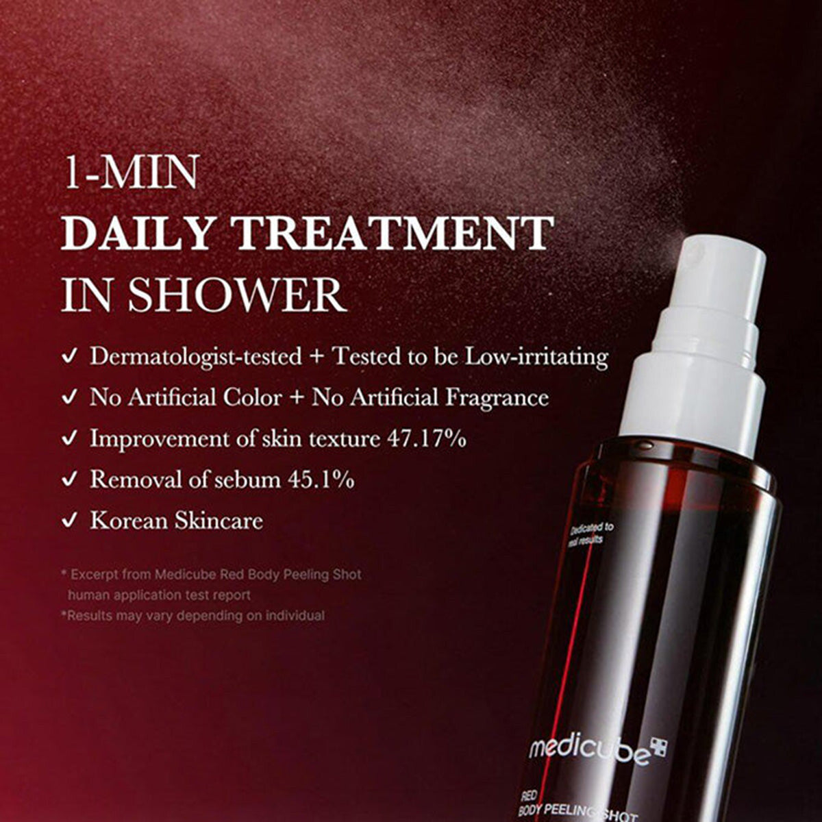 Medicube - Red Acne Body Peeling Shot - 110ml