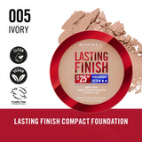 Rimmel London - Lasting Finish Compact Powder Foundation - 005 Ivory