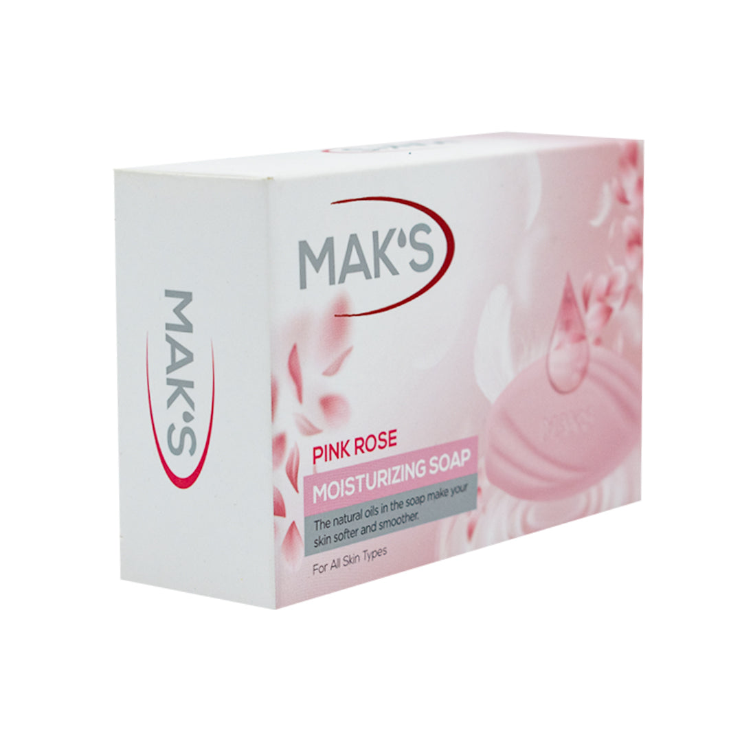 Maks - Pink Rose Moisturizing Soap - 100g