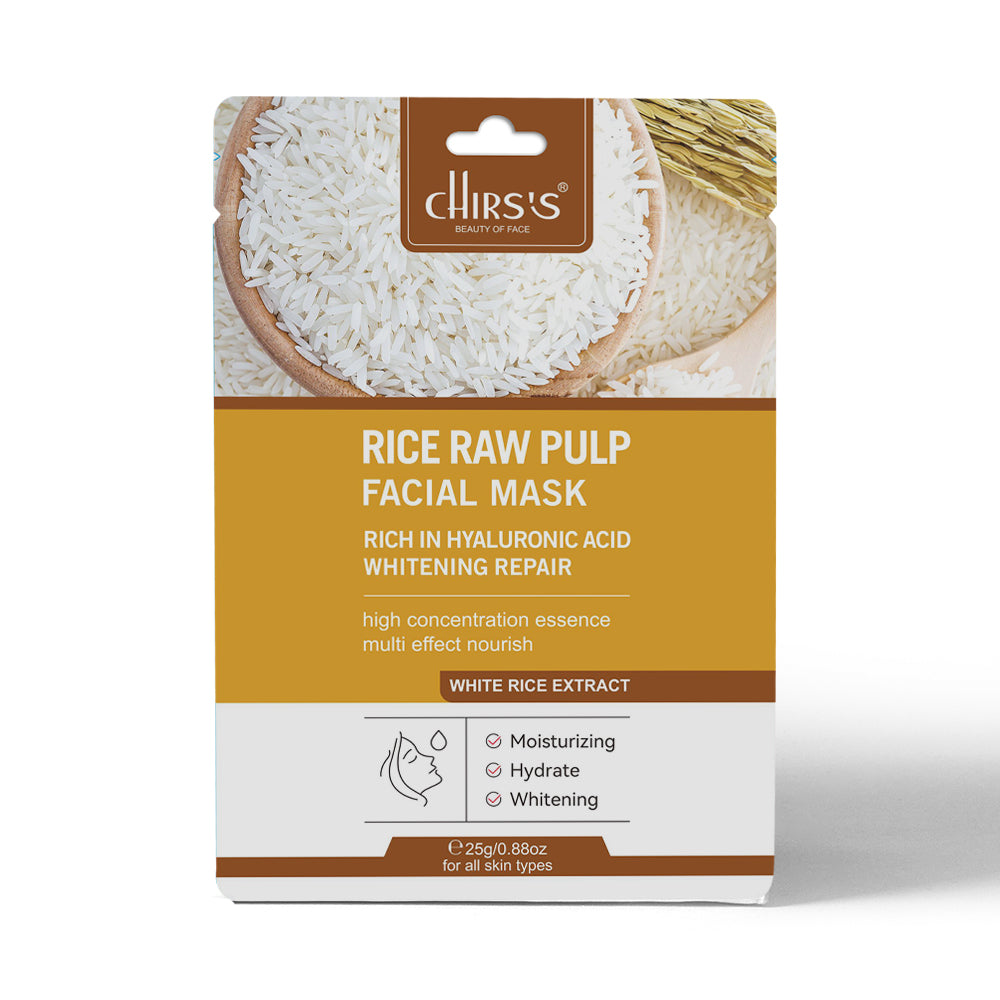 Chirs's - Rice Facial Mask - 10pcs