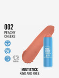 Rimmel London - Kind & Free Multi-Stick - 02 Peachy Cheeks