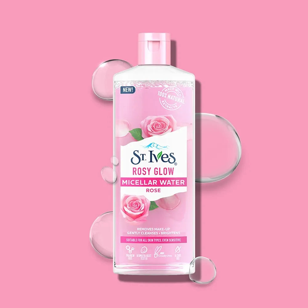 St.Ives - Rose Micellar Water - 13.5 Oz / 400Ml
